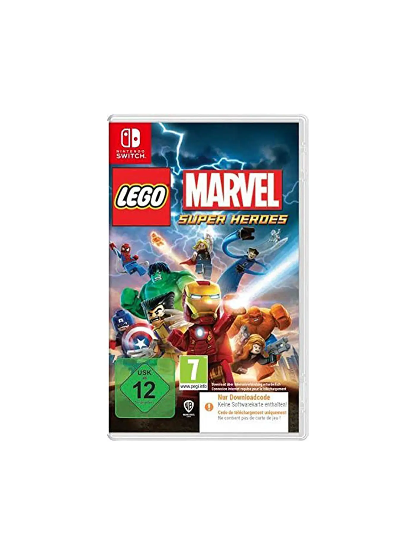 NINTENDO SWITCH | LEGO Marvel Super Heroes (Code in a Box) | 